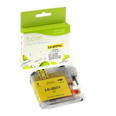 Compatible Brother LC203 XL Yellow Fuzion (HD)