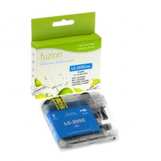 Compatible Brother LC205XXL Cyan Fuzion (HD)