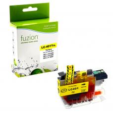 Compatible Brother LC-401XLY Jaune Fuzion